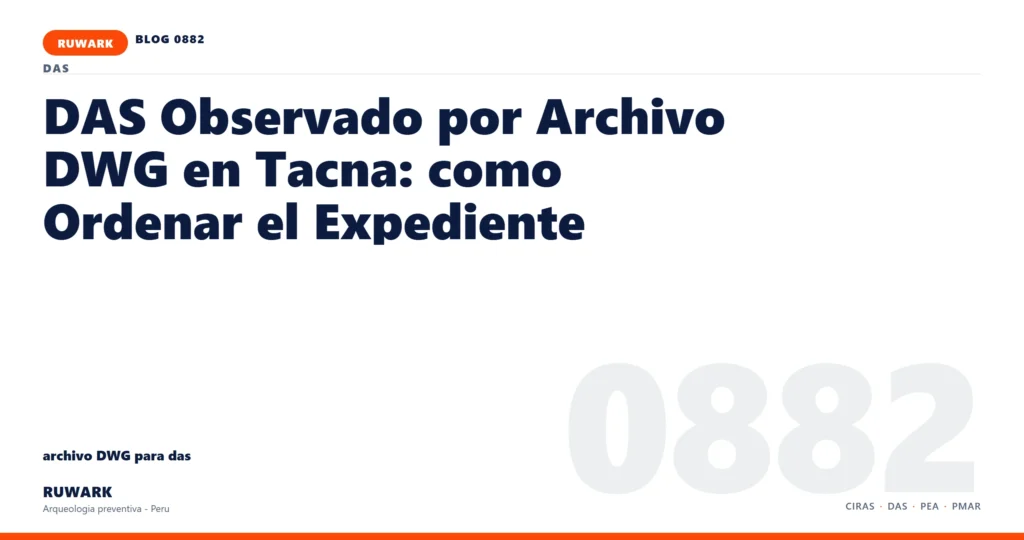 observacion - RUWARK arqueologia preventiva Peru