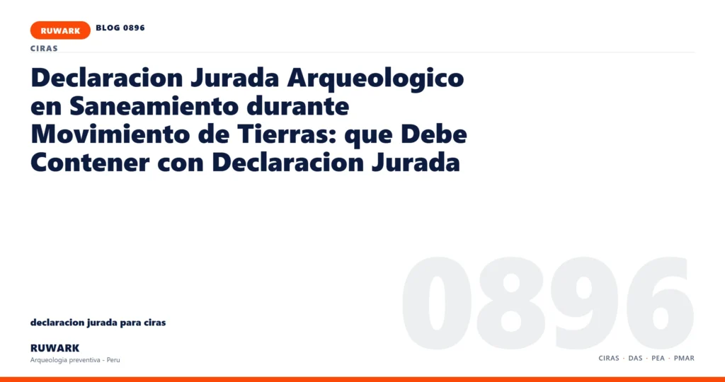falta - RUWARK arqueologia preventiva Peru