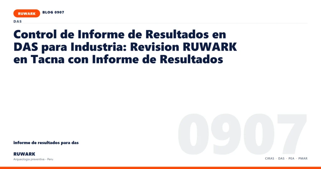 coordenadas - RUWARK arqueologia preventiva Peru