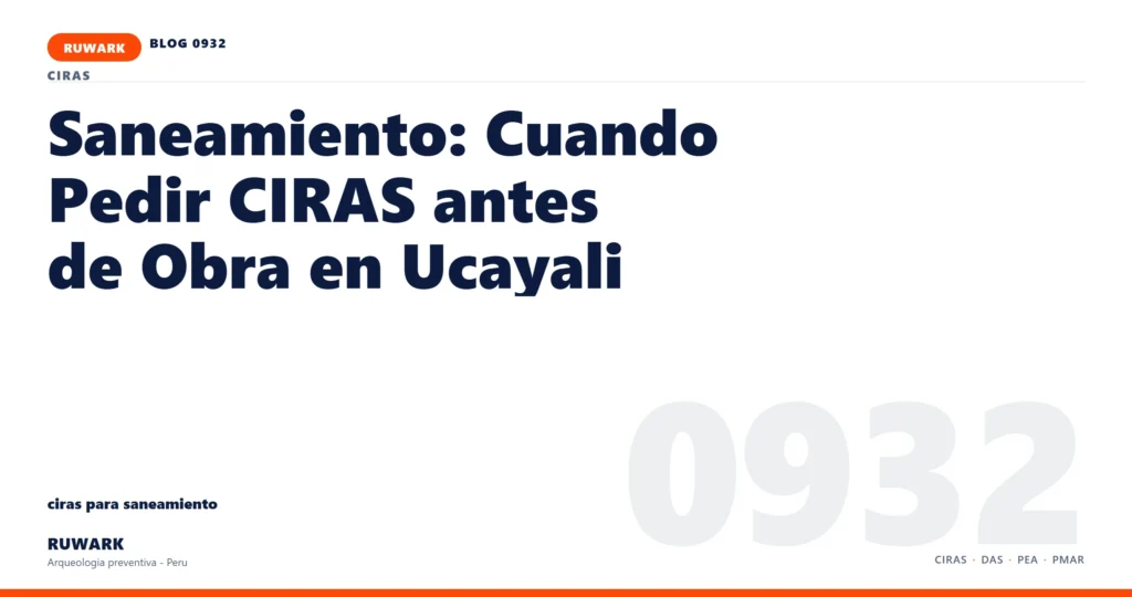 observacion - RUWARK arqueologia preventiva Peru