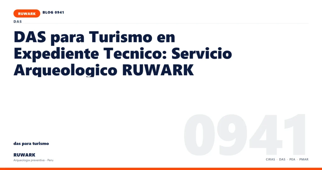 coordenadas - RUWARK arqueologia preventiva Peru