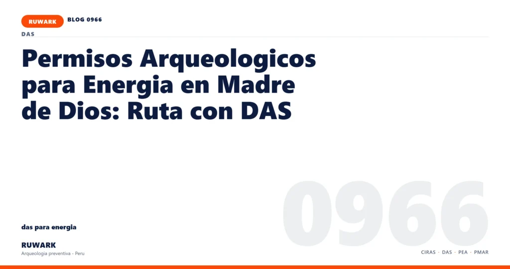 servidumbre - RUWARK arqueologia preventiva Peru