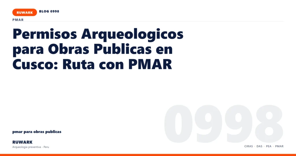 coordenadas - RUWARK arqueologia preventiva Peru