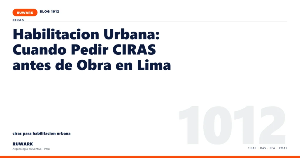 observacion - RUWARK arqueologia preventiva Peru