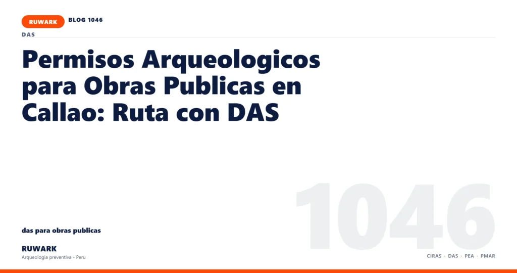 servidumbre - RUWARK arqueologia preventiva Peru