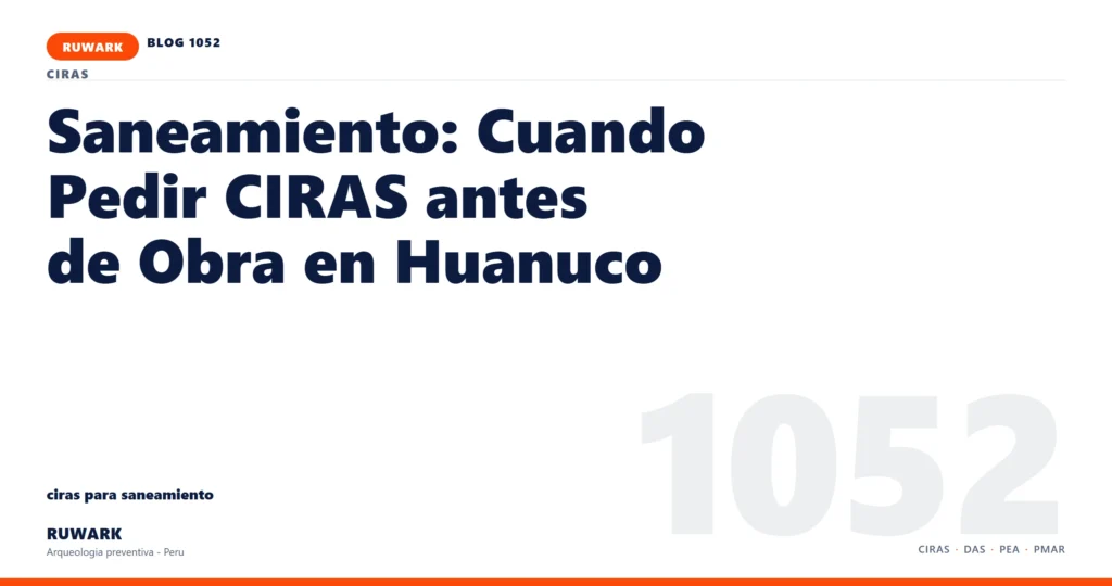 observacion - RUWARK arqueologia preventiva Peru