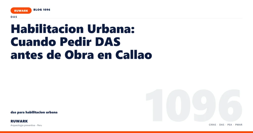 registro - RUWARK arqueologia preventiva Peru