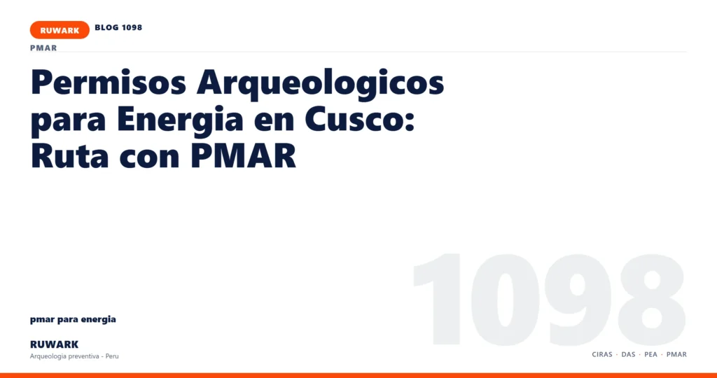 coordenadas - RUWARK arqueologia preventiva Peru