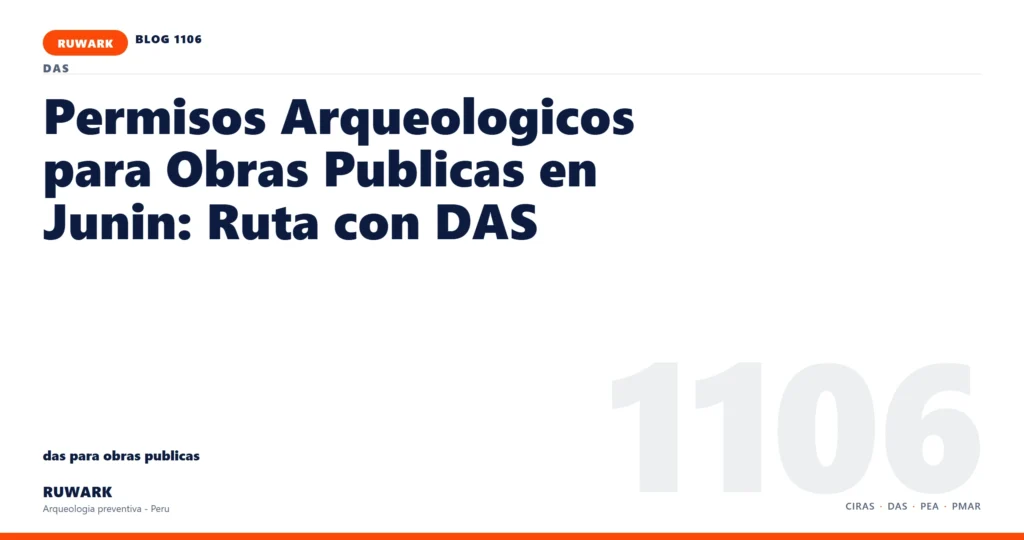 servidumbre - RUWARK arqueologia preventiva Peru