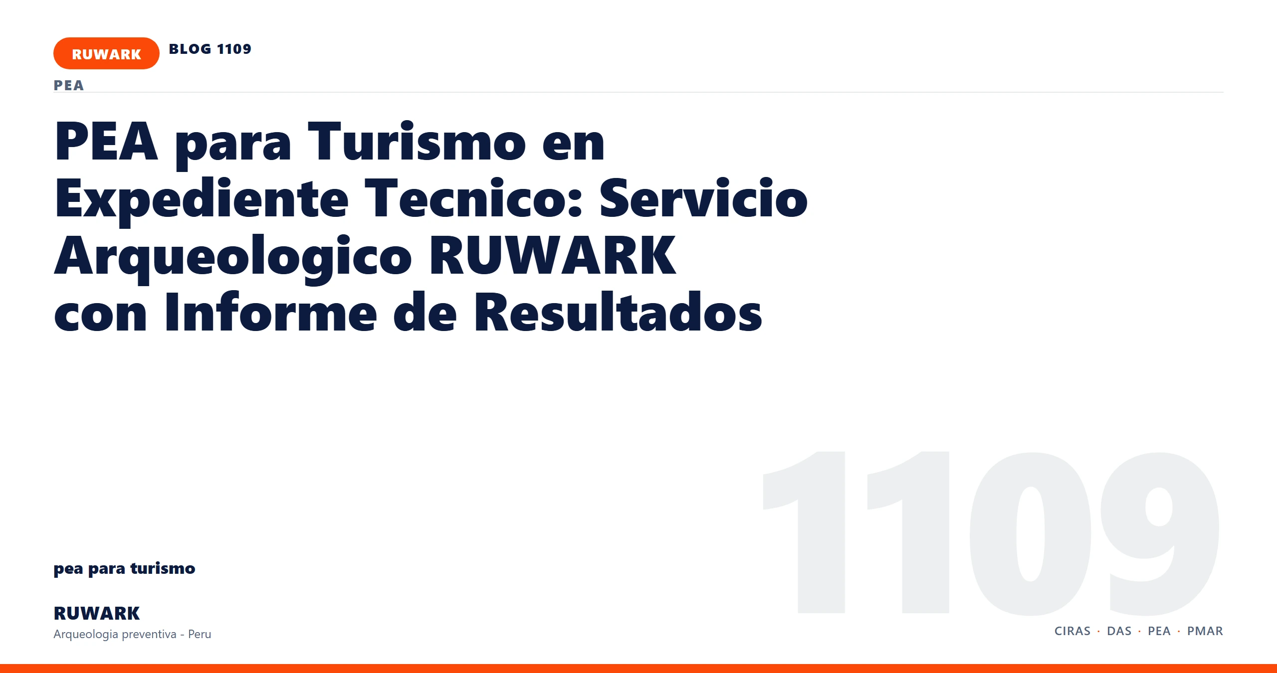 zona - RUWARK arqueologia preventiva Peru
