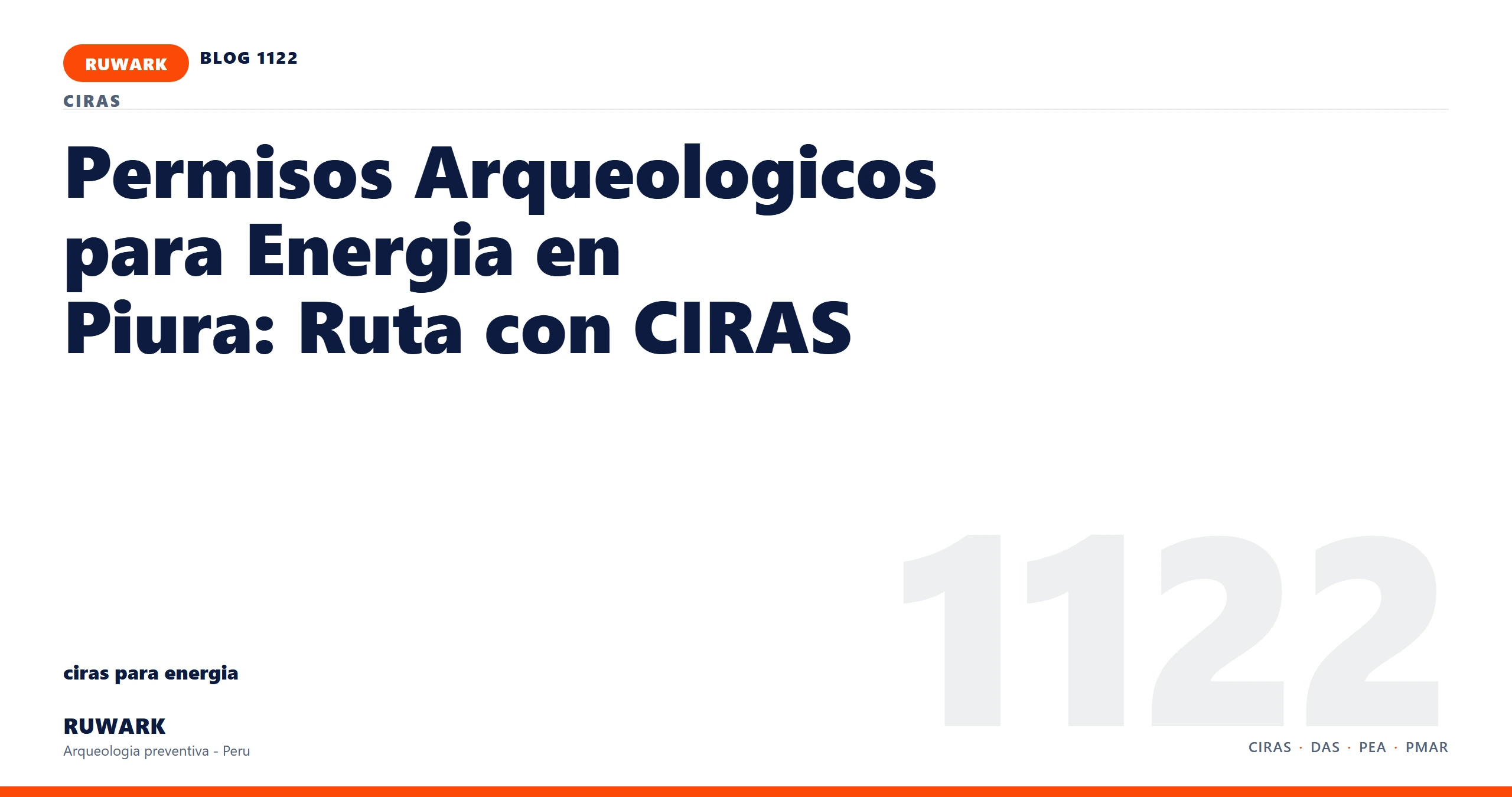 riesgo - RUWARK arqueologia preventiva Peru