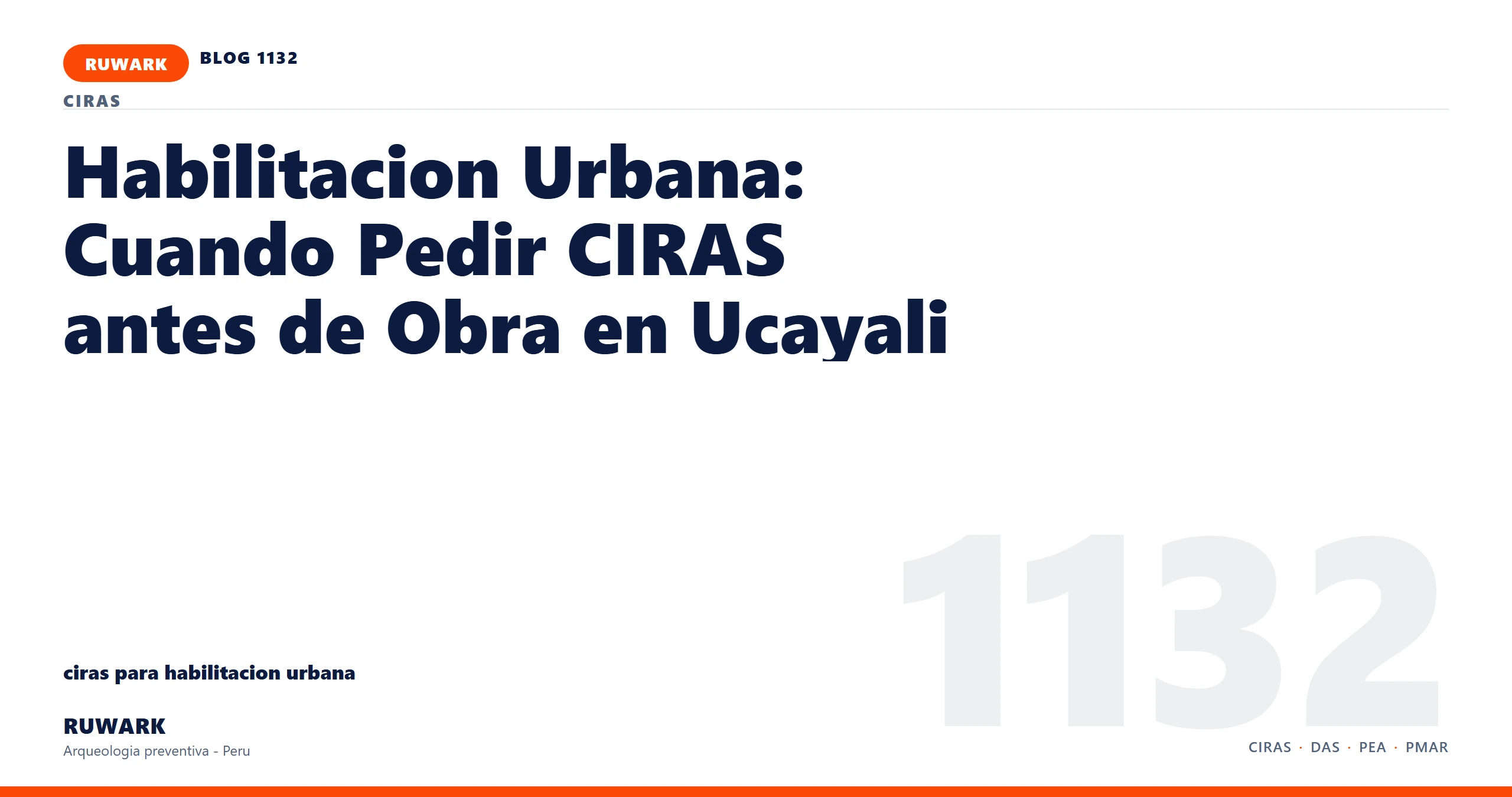 observacion - RUWARK arqueologia preventiva Peru