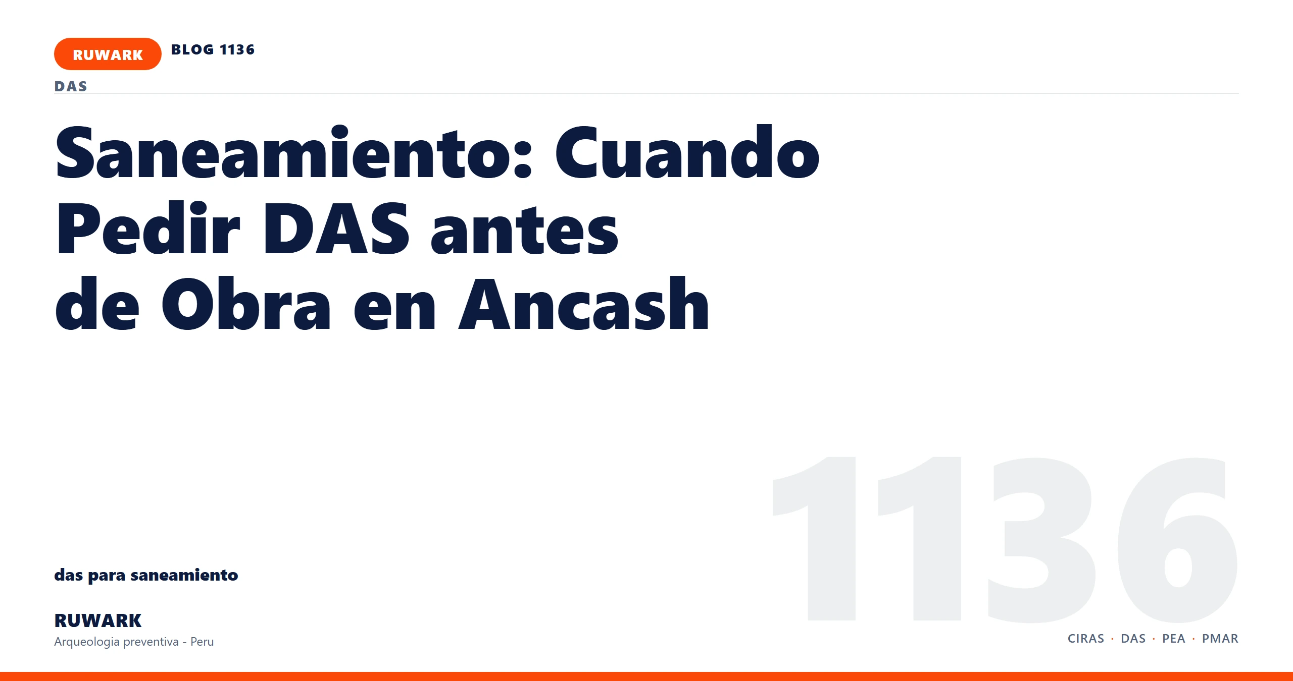 registro - RUWARK arqueologia preventiva Peru