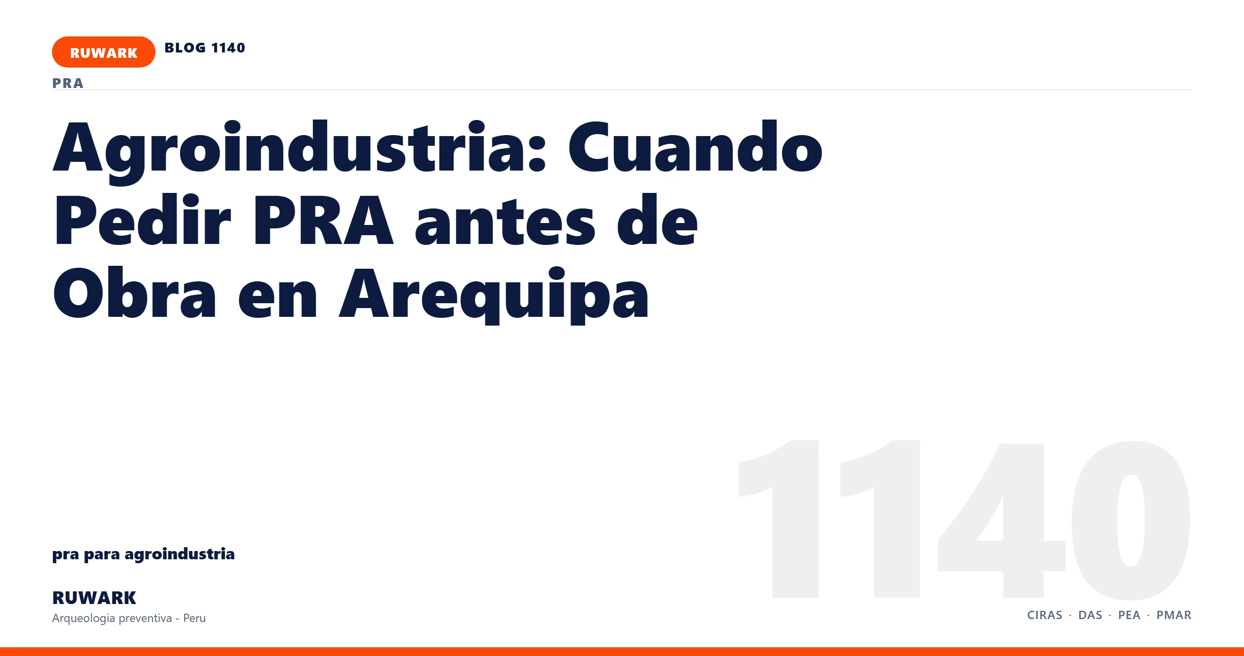 categoria - RUWARK arqueologia preventiva Peru