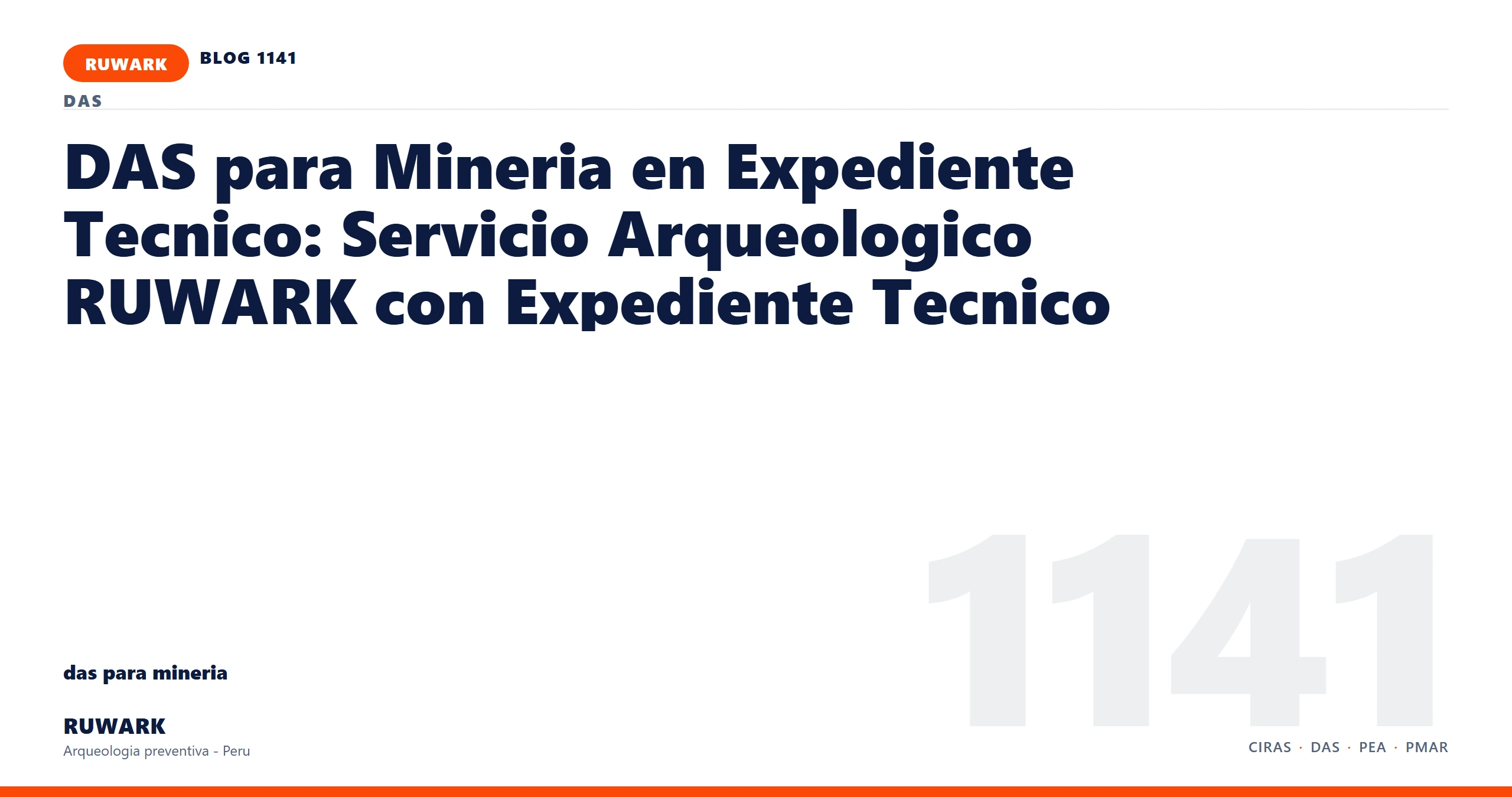 coordenadas - RUWARK arqueologia preventiva Peru