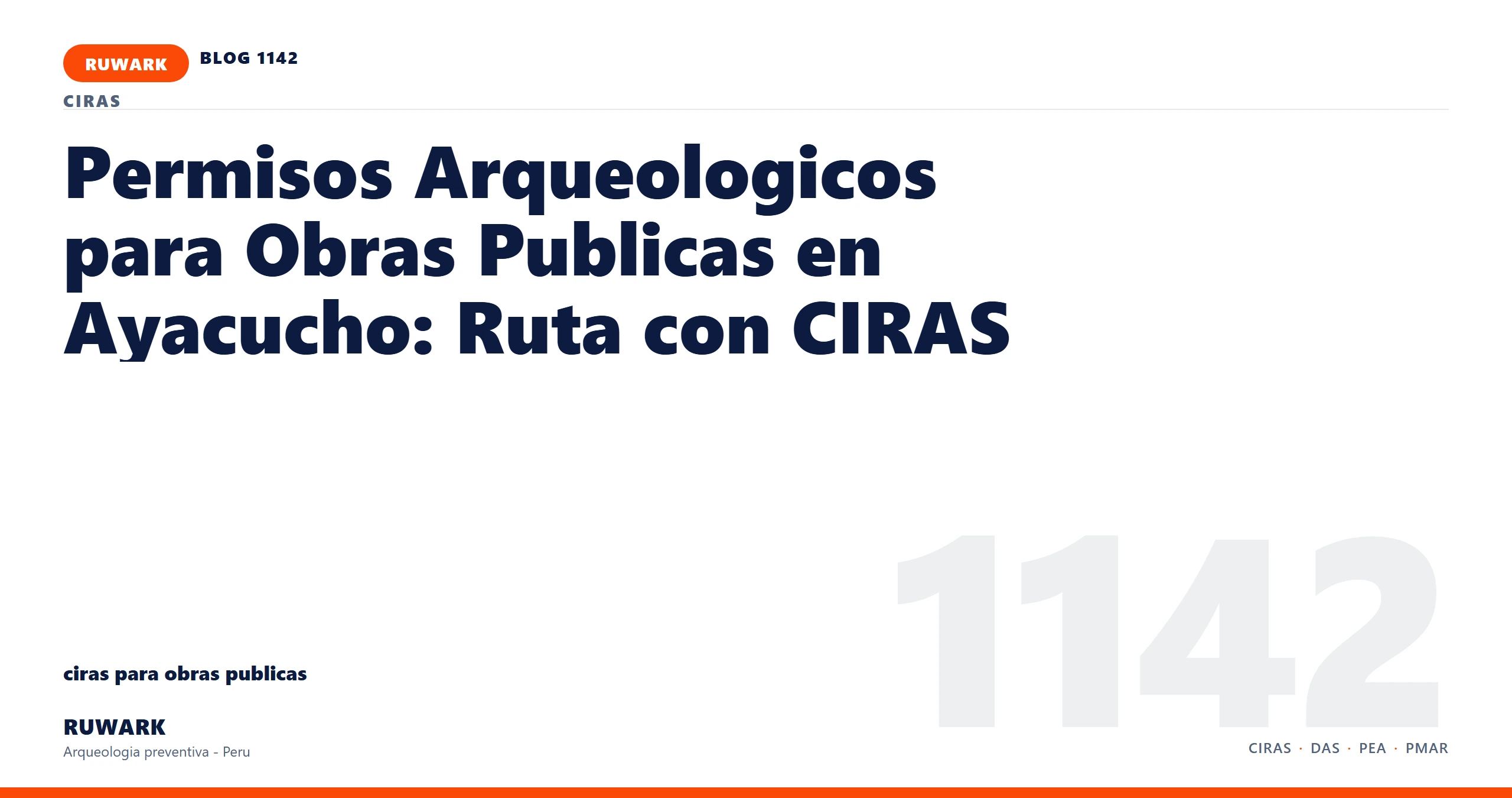 riesgo - RUWARK arqueologia preventiva Peru