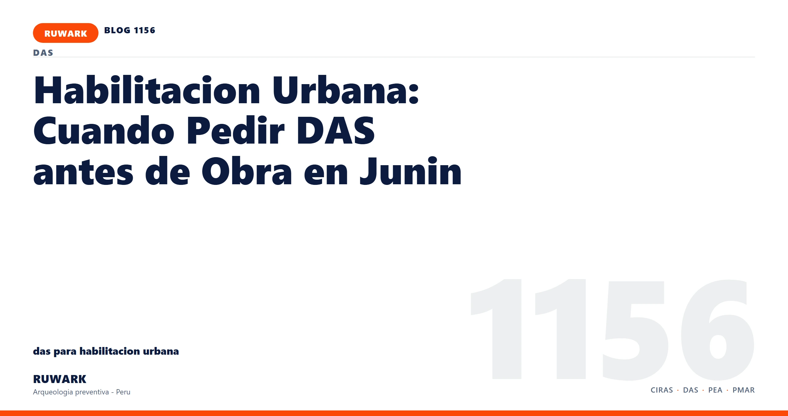 registro - RUWARK arqueologia preventiva Peru