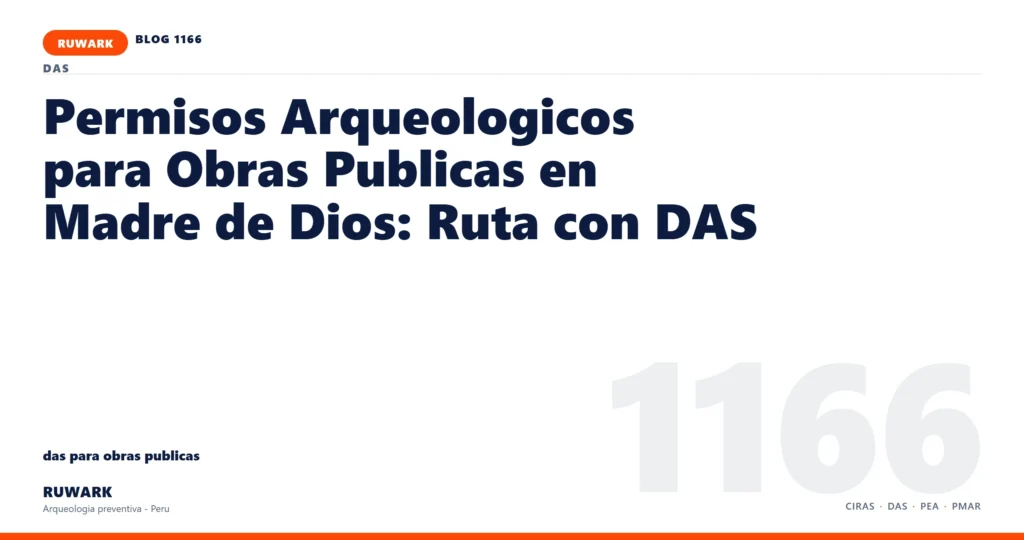 servidumbre - RUWARK arqueologia preventiva Peru