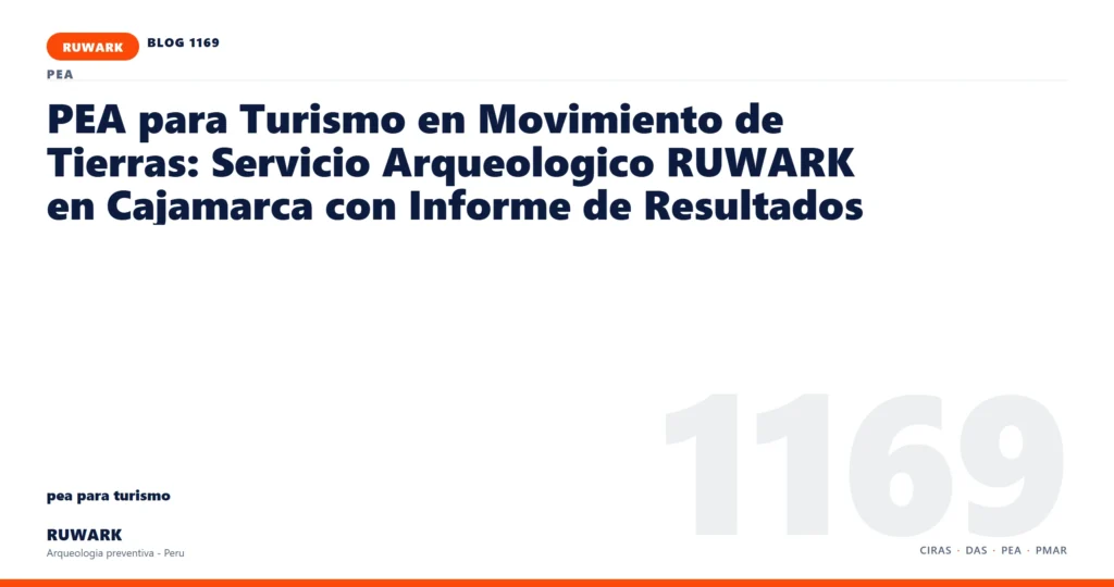 zona - RUWARK arqueologia preventiva Peru