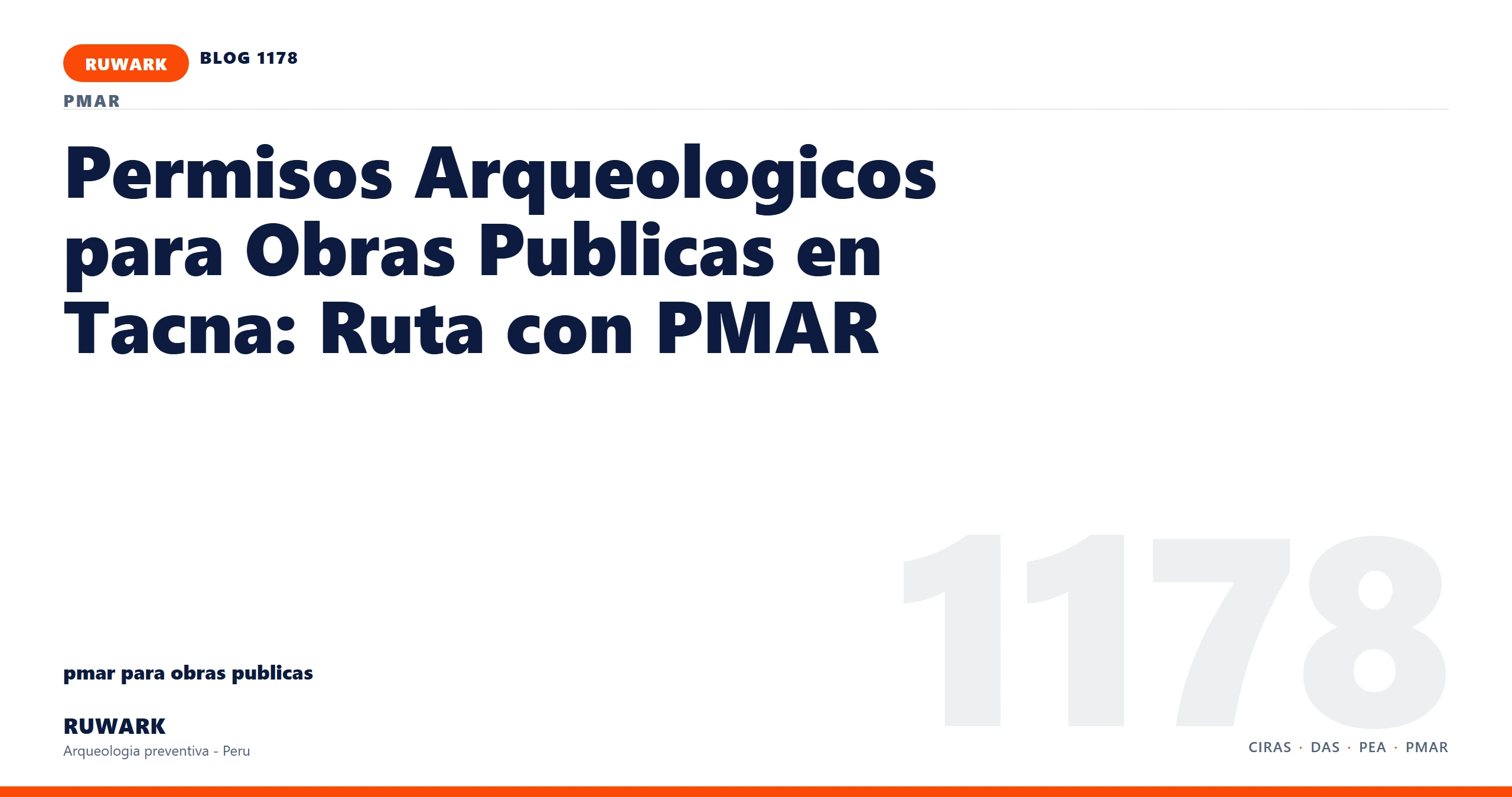 coordenadas - RUWARK arqueologia preventiva Peru