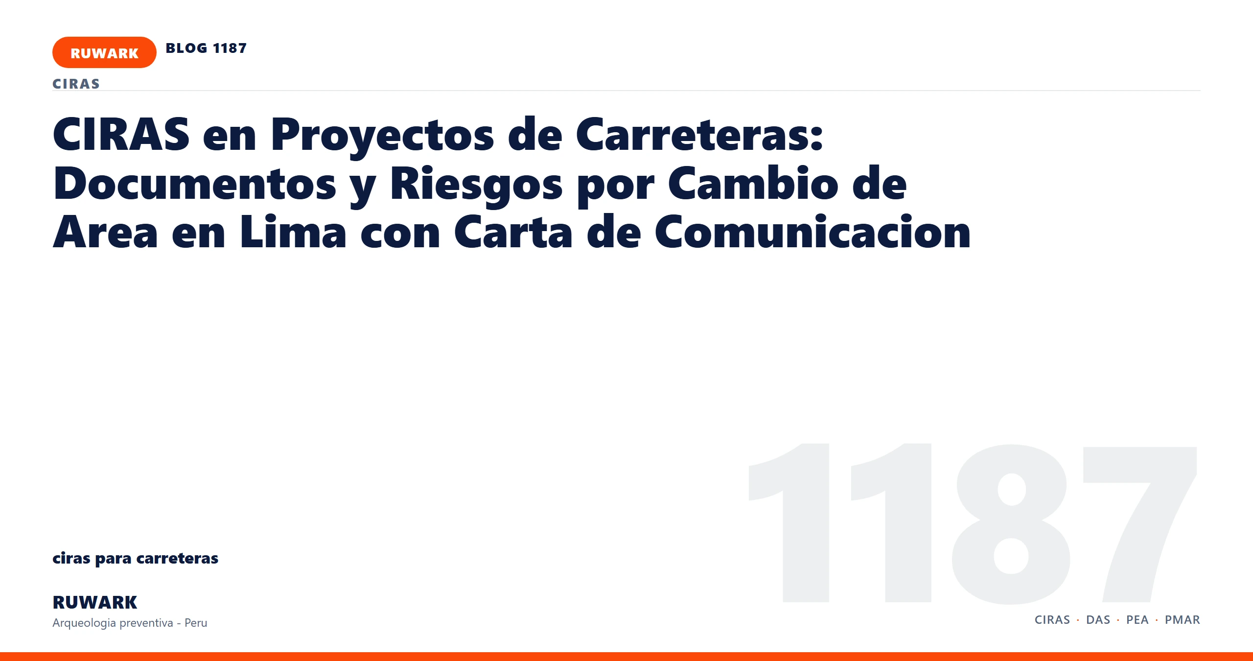 cambio - RUWARK arqueologia preventiva Peru
