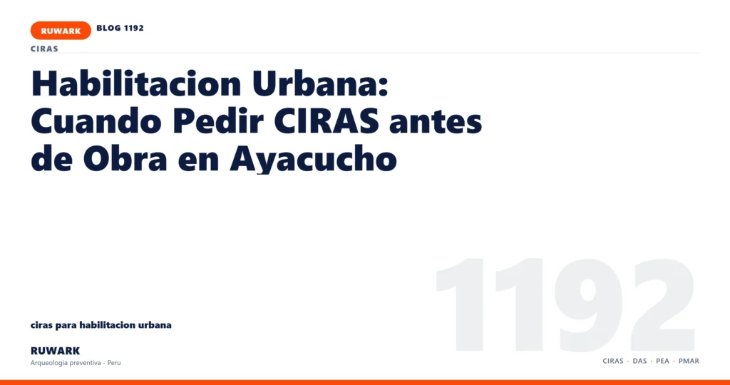 observacion - RUWARK arqueologia preventiva Peru