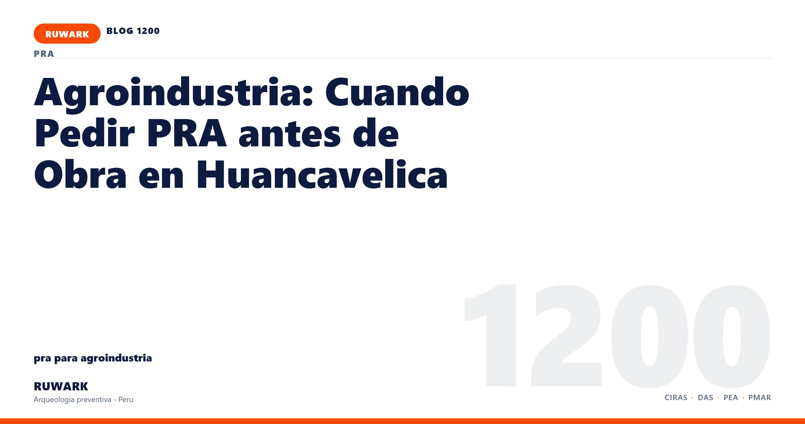 categoria - RUWARK arqueologia preventiva Peru
