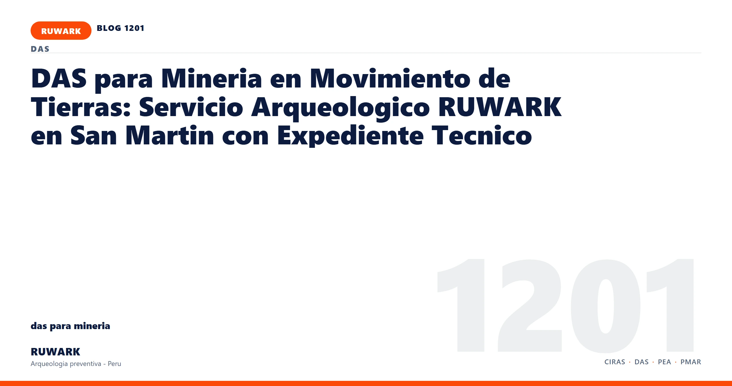 coordenadas - RUWARK arqueologia preventiva Peru