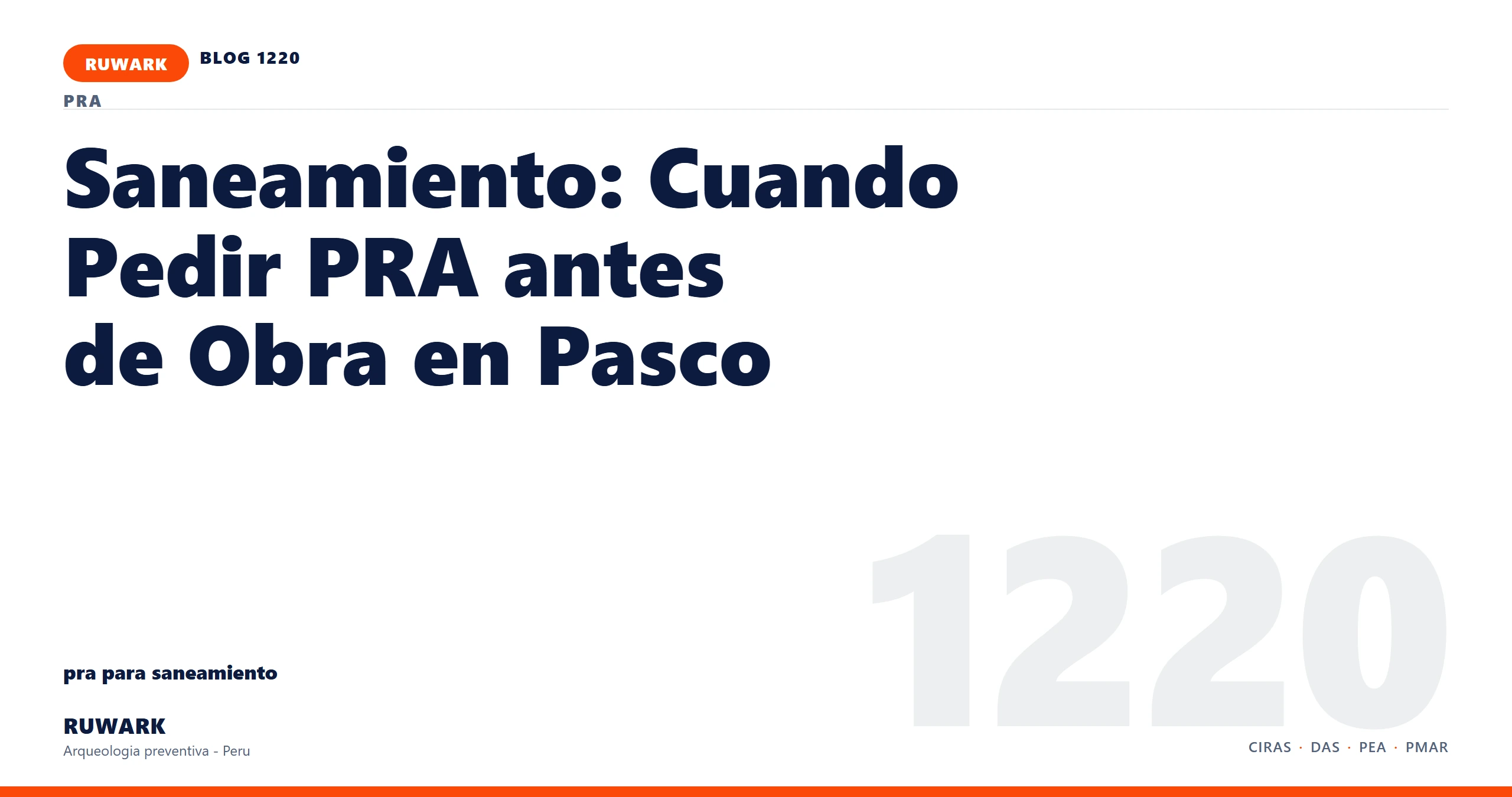 categoria - RUWARK arqueologia preventiva Peru