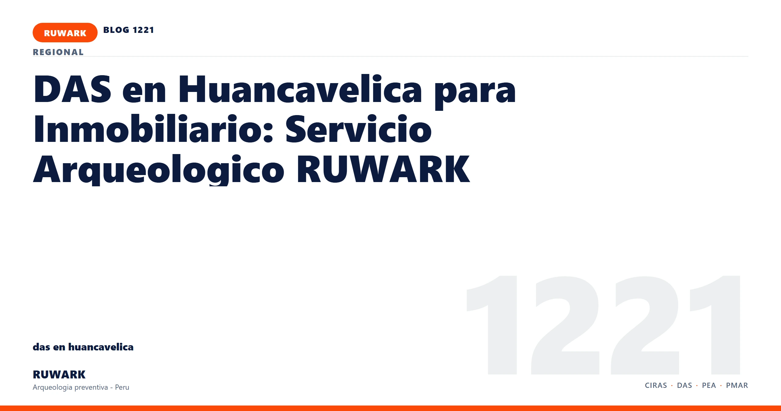 servidumbre - RUWARK arqueologia preventiva Peru
