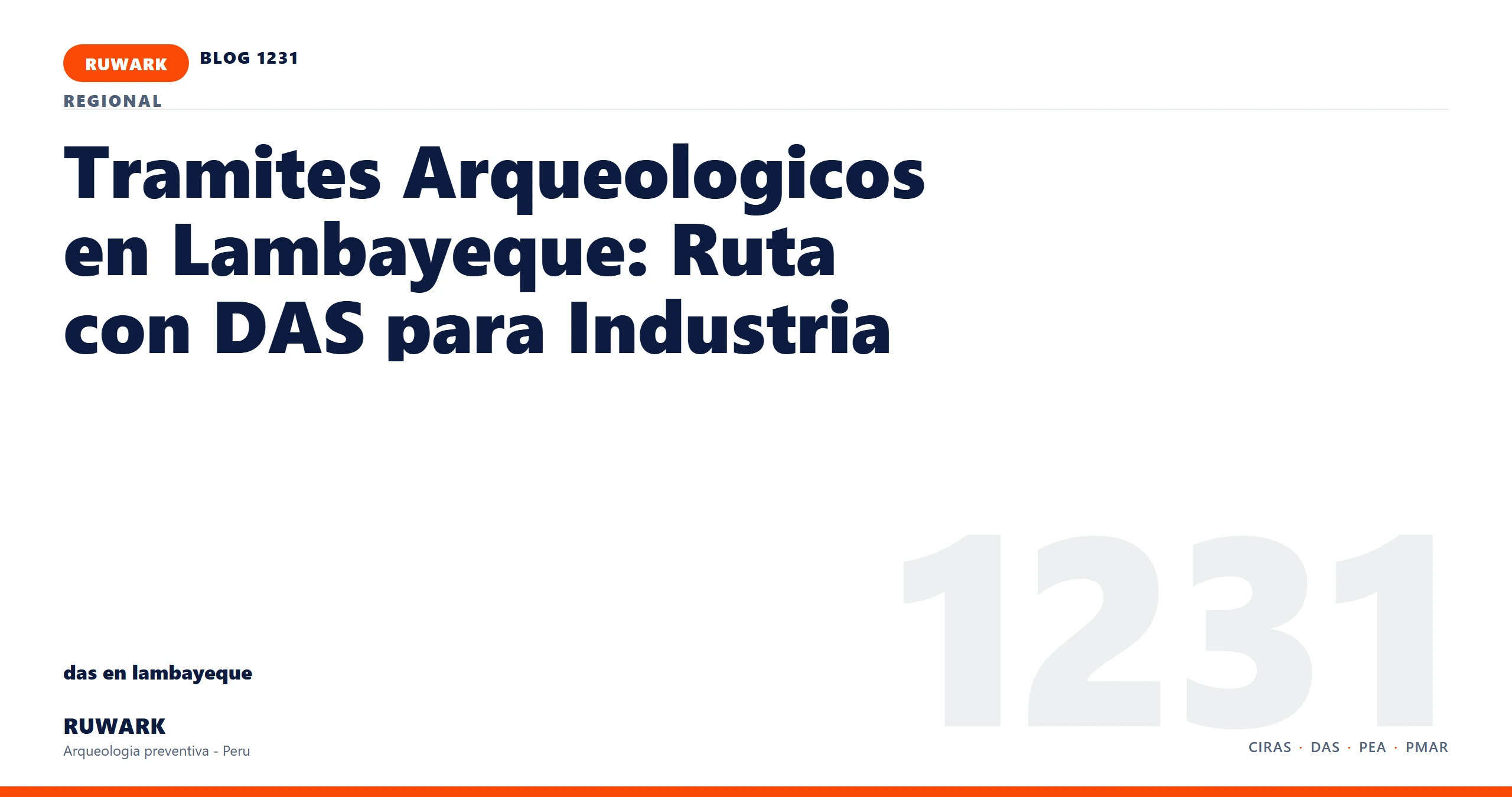 observacion - RUWARK arqueologia preventiva Peru