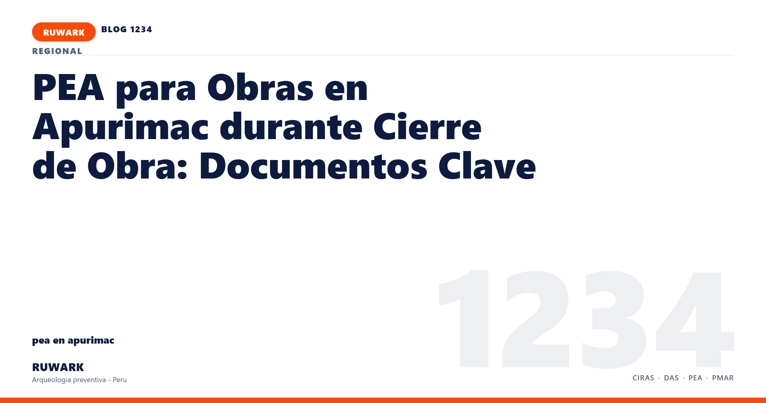 zona - RUWARK arqueologia preventiva Peru