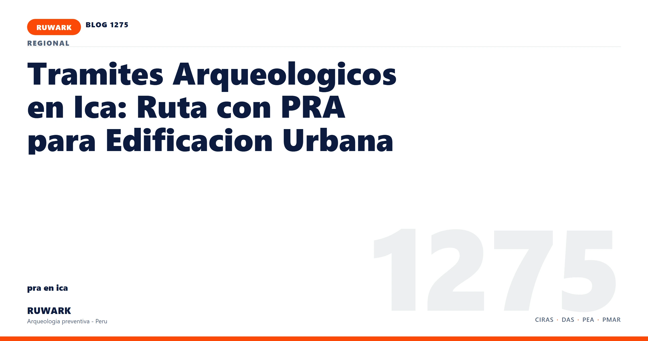 servidumbre - RUWARK arqueologia preventiva Peru