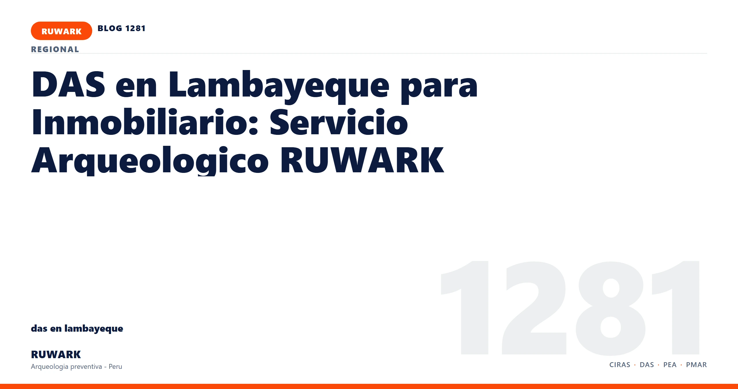 servidumbre - RUWARK arqueologia preventiva Peru