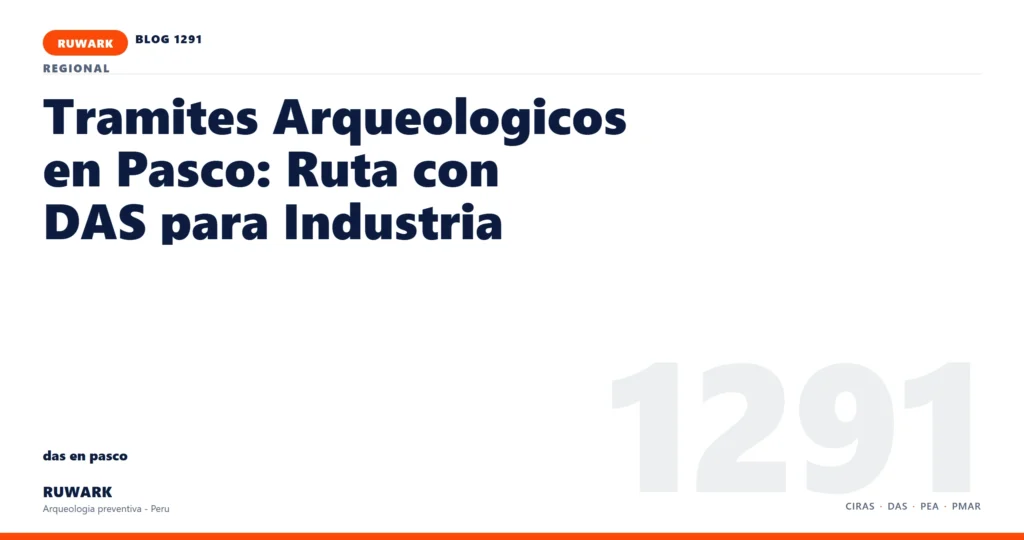observacion - RUWARK arqueologia preventiva Peru
