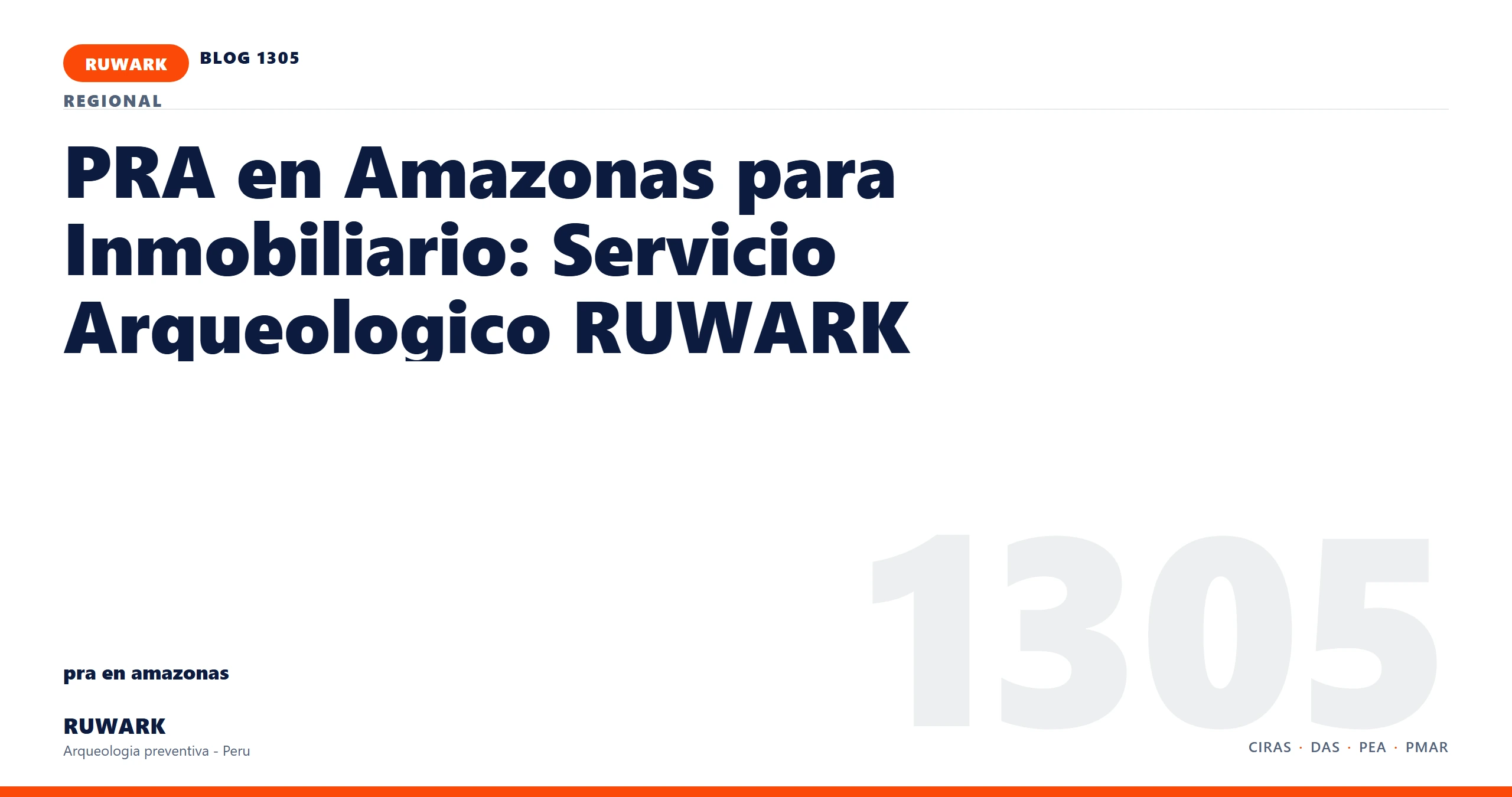 servidumbre - RUWARK arqueologia preventiva Peru