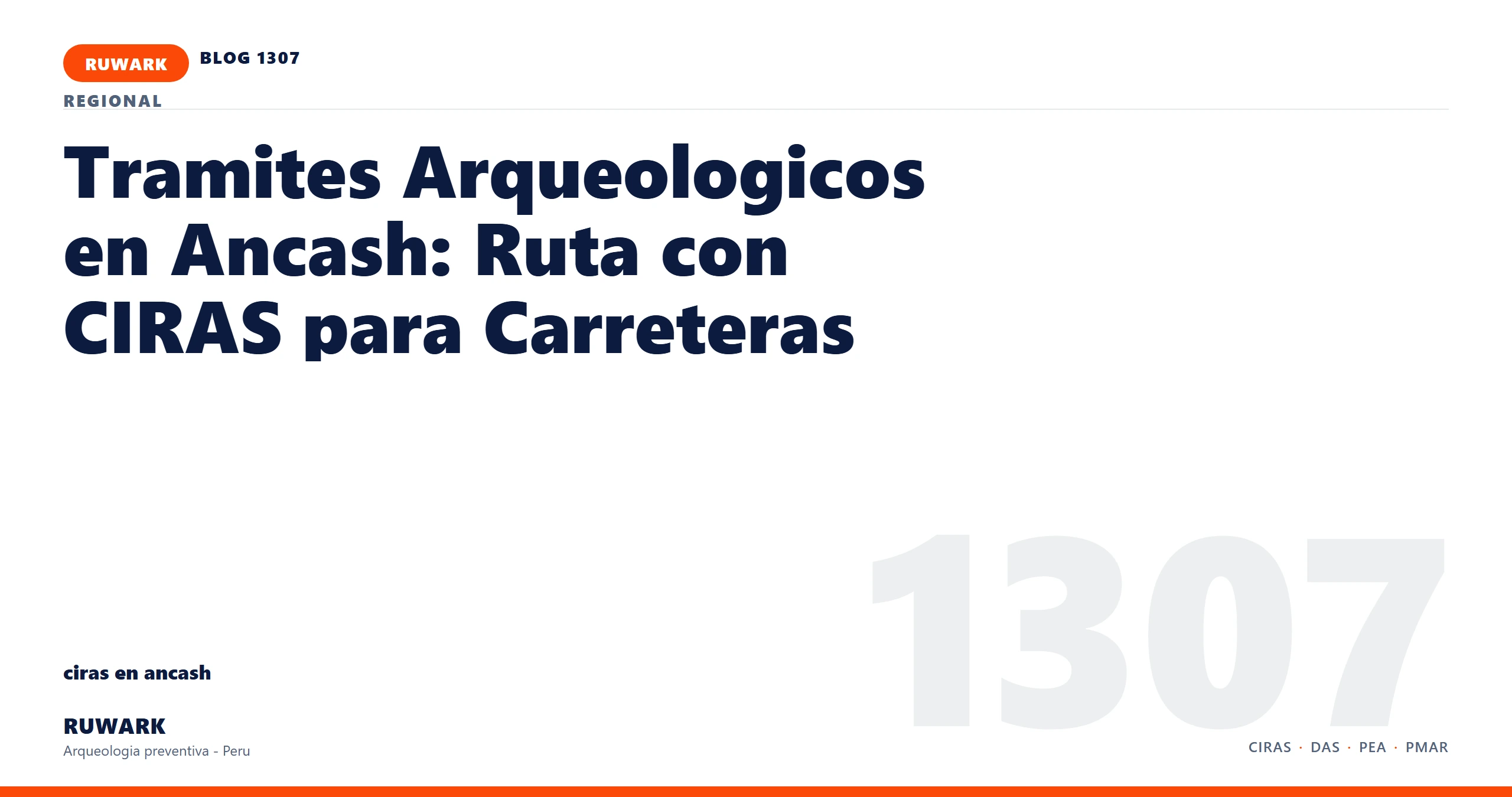 observacion - RUWARK arqueologia preventiva Peru