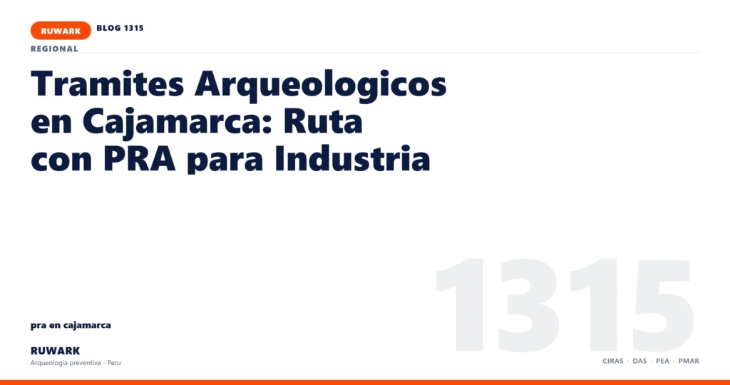 observacion - RUWARK arqueologia preventiva Peru