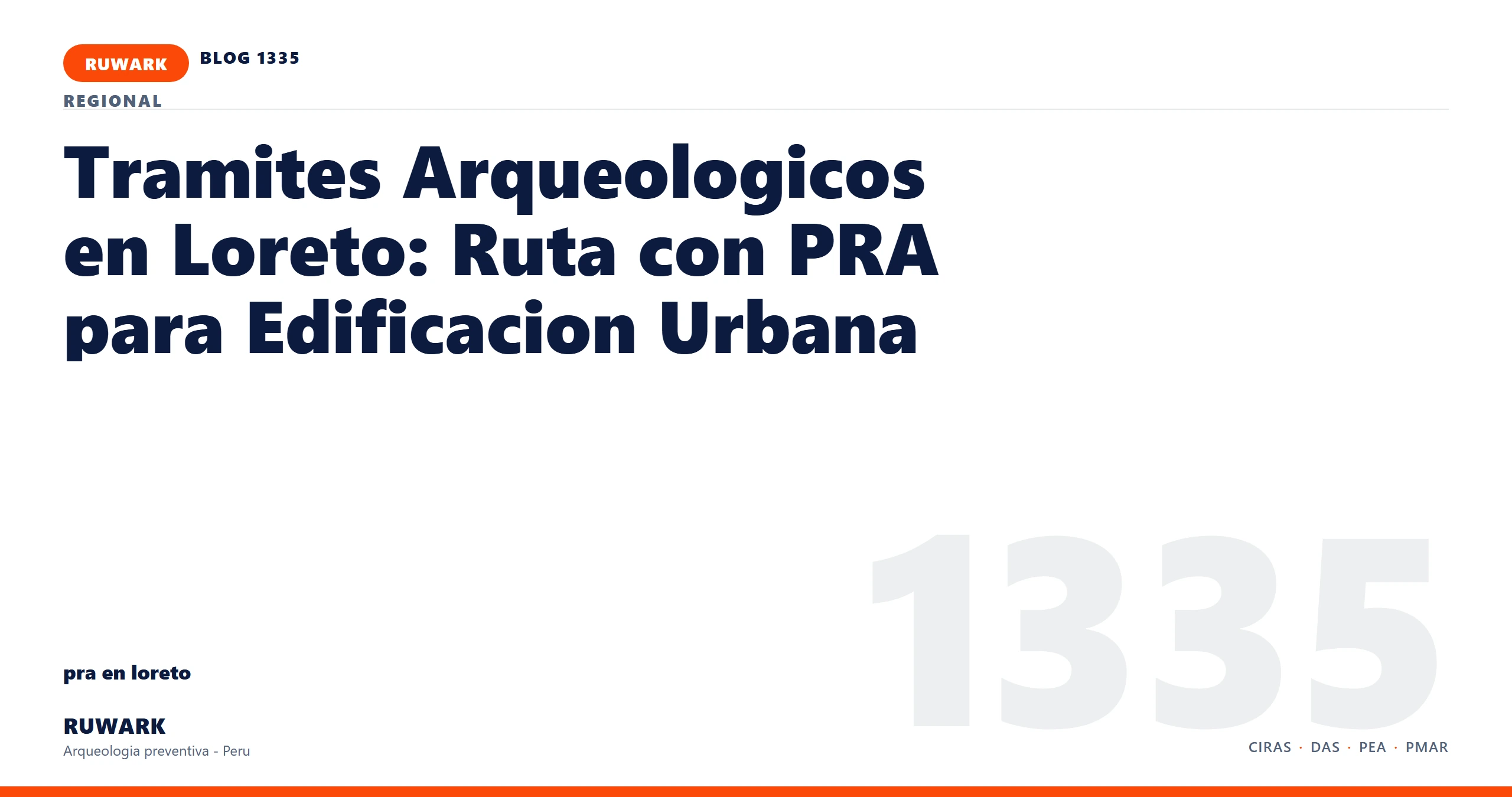 servidumbre - RUWARK arqueologia preventiva Peru