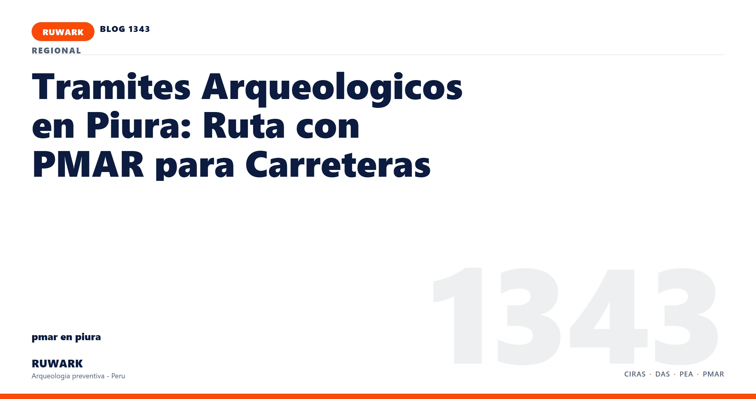 hallazgo - RUWARK arqueologia preventiva Peru
