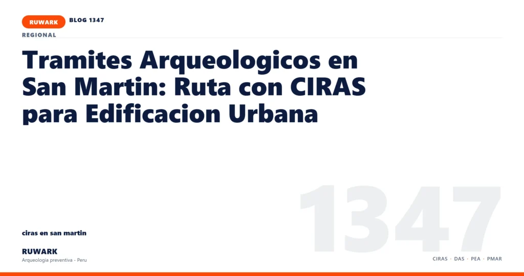 riesgo - RUWARK arqueologia preventiva Peru