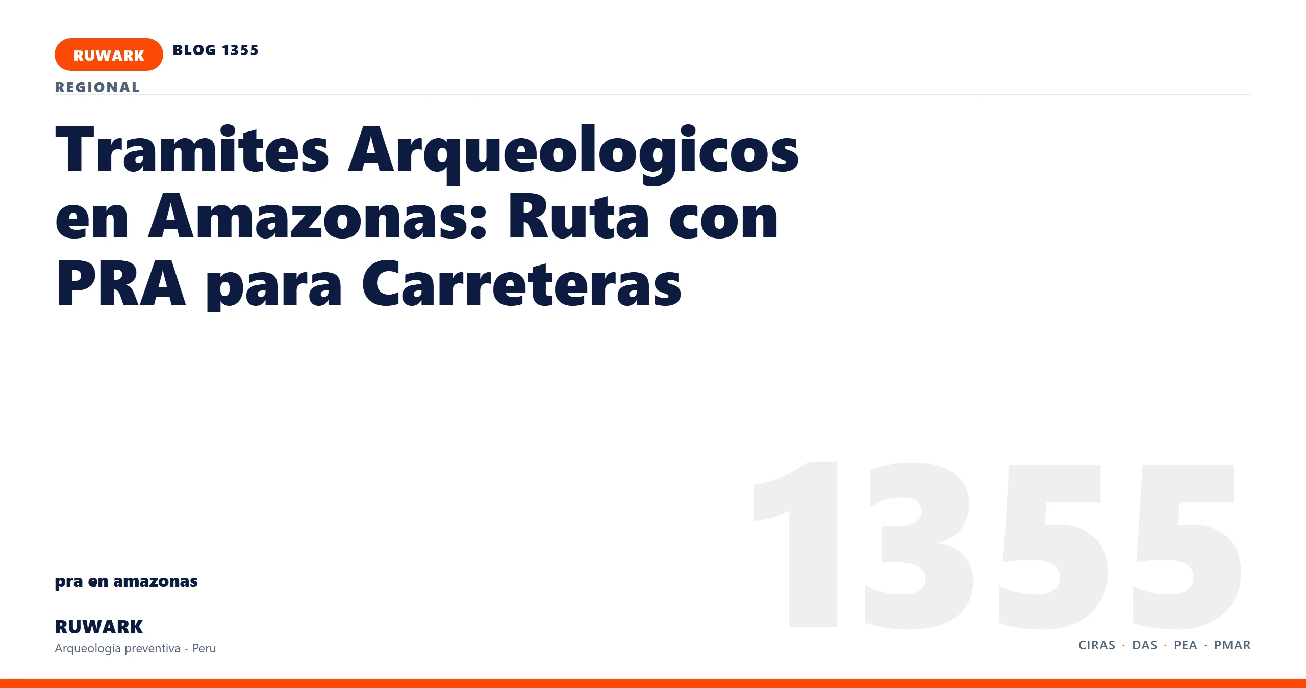 riesgo - RUWARK arqueologia preventiva Peru