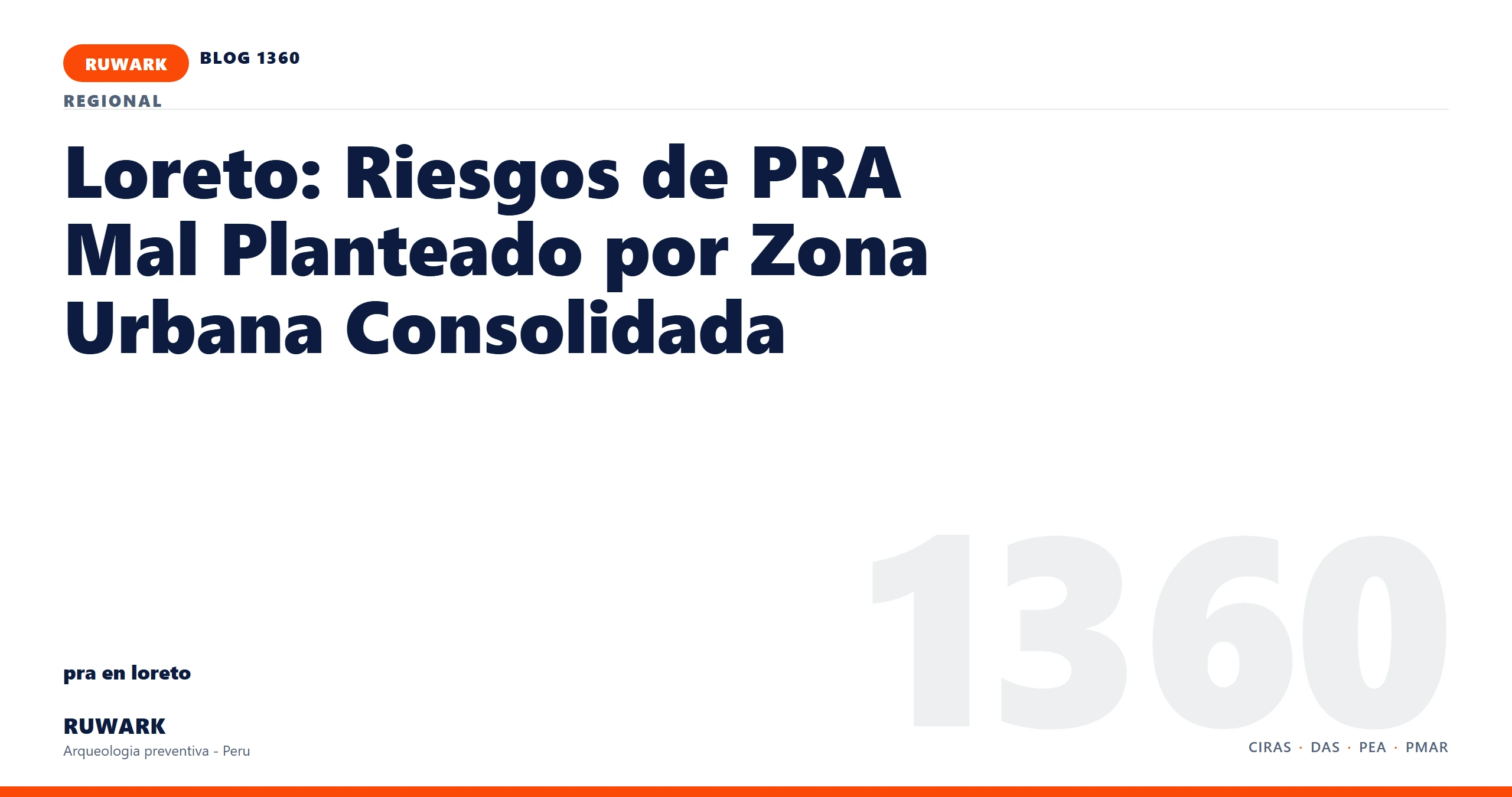 zona - RUWARK arqueologia preventiva Peru