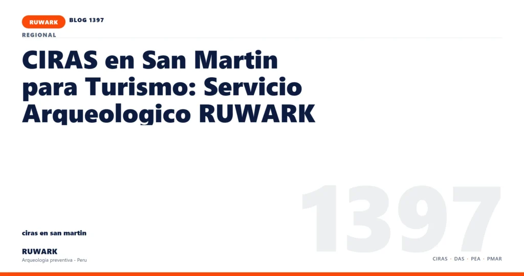 observacion - RUWARK arqueologia preventiva Peru