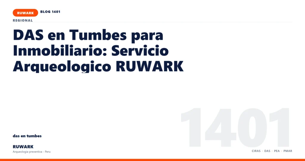 servidumbre - RUWARK arqueologia preventiva Peru