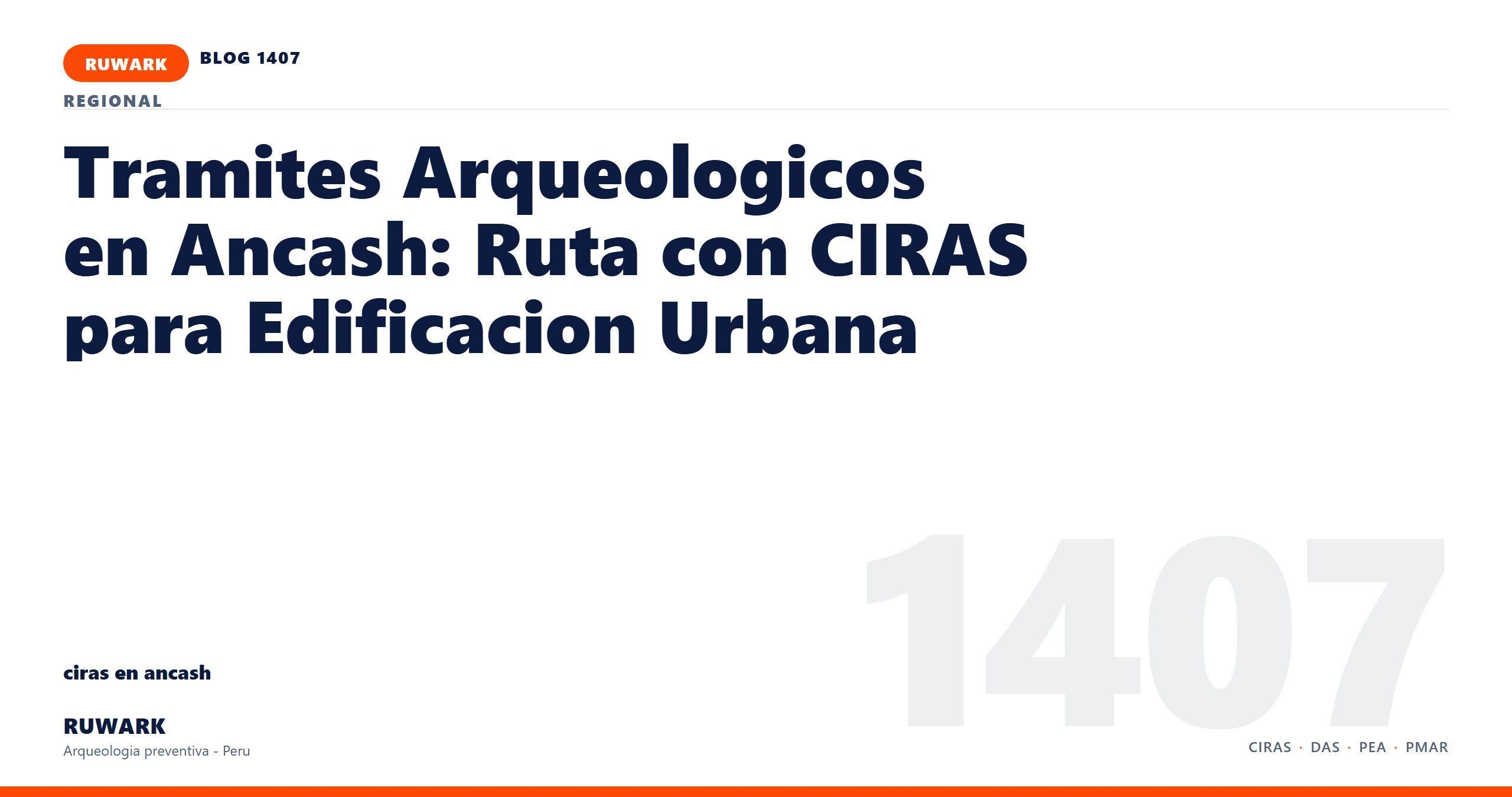 riesgo - RUWARK arqueologia preventiva Peru