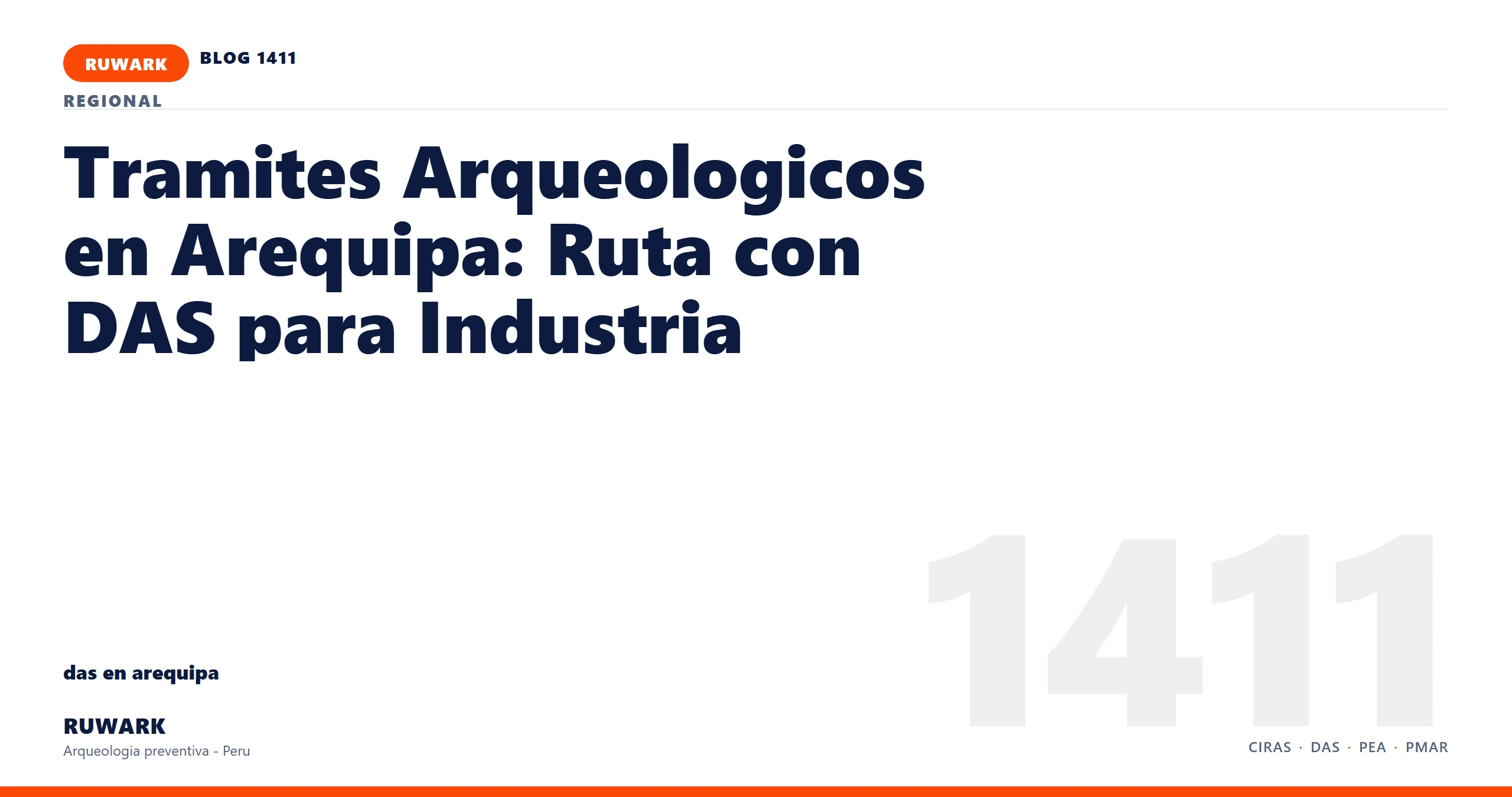 observacion - RUWARK arqueologia preventiva Peru