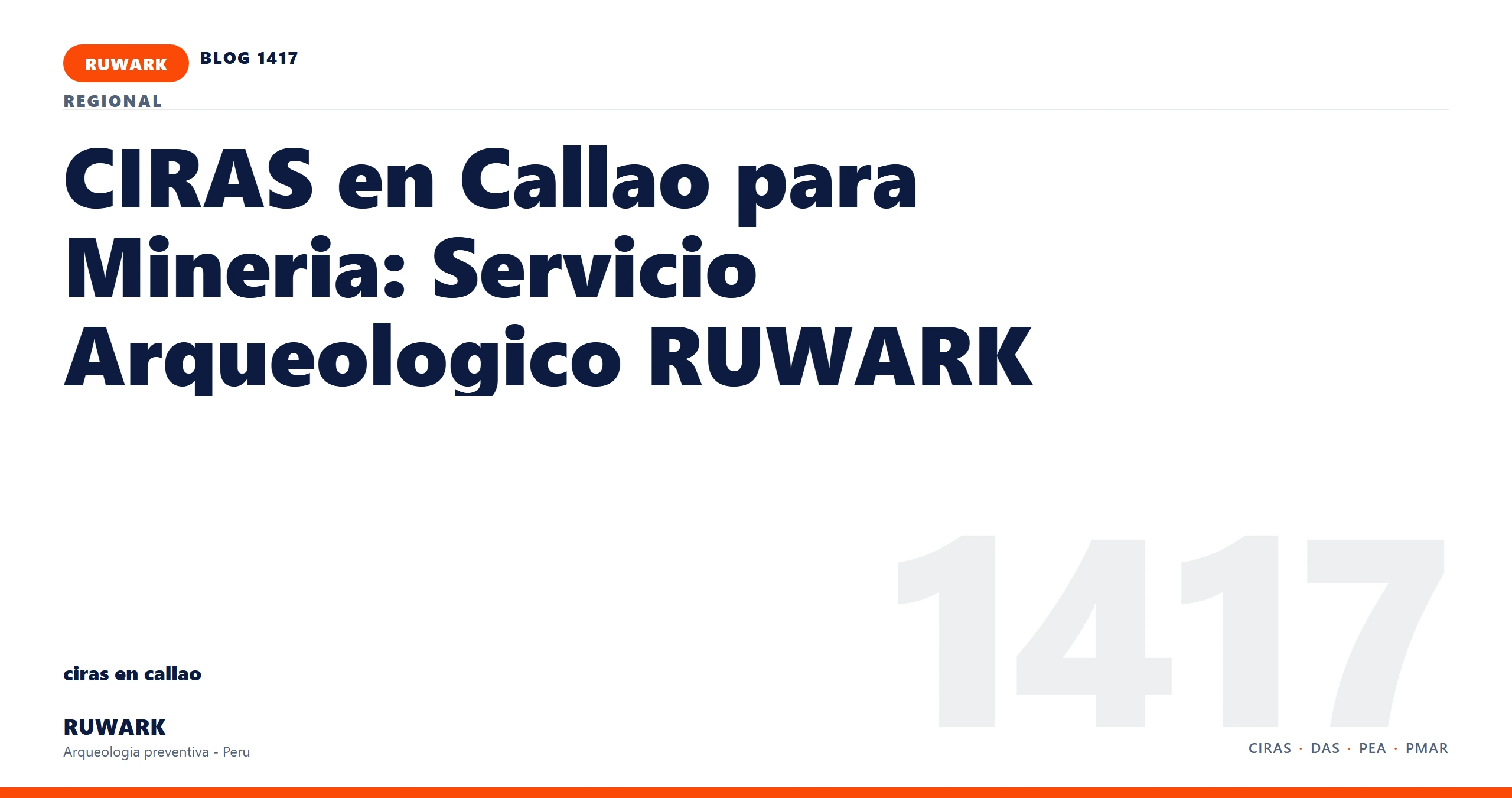 servidumbre - RUWARK arqueologia preventiva Peru