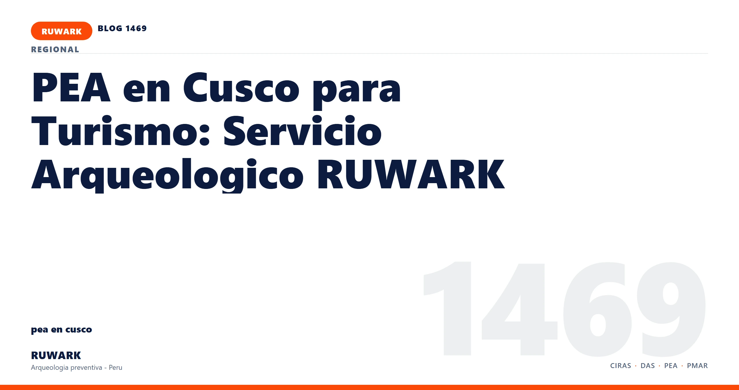 riesgo - RUWARK arqueologia preventiva Peru