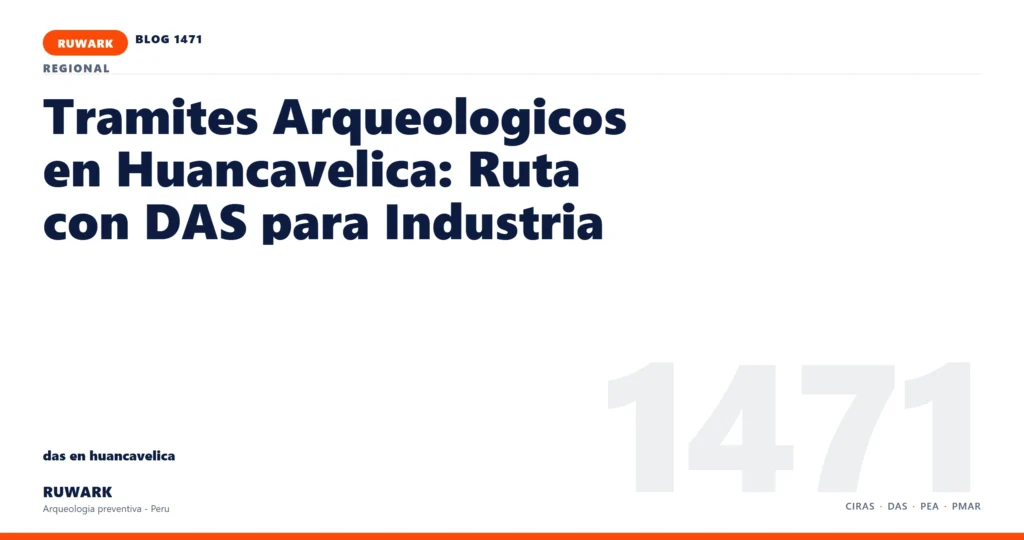 observacion - RUWARK arqueologia preventiva Peru